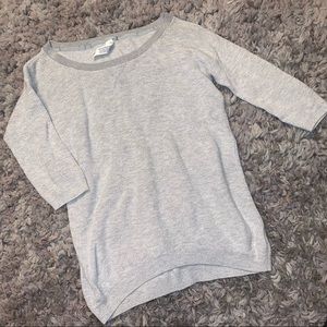Cozy 3/4 sleeve sweater